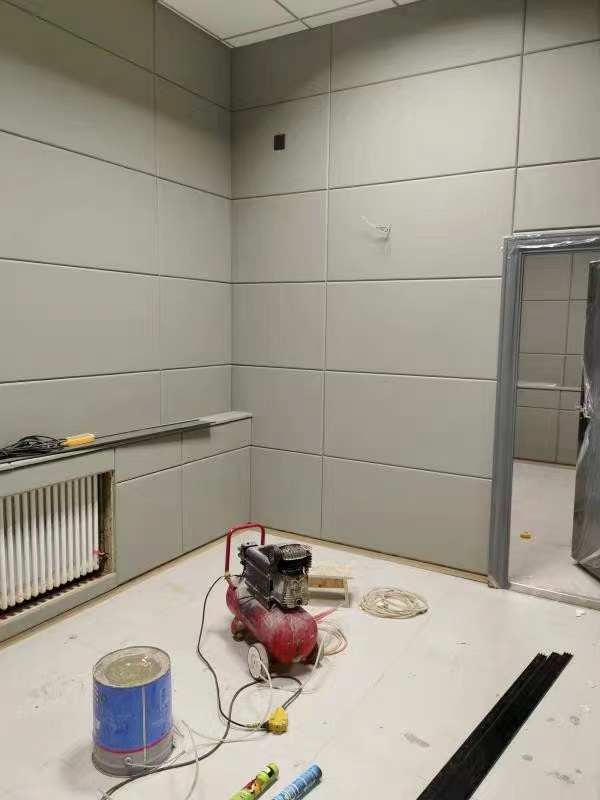 山東省紀委談話室防撞軟包建設(shè)案例